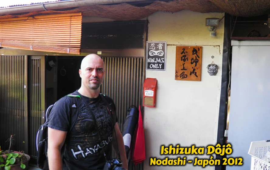 DaiShihan Arnoby Sinam en el Dōjō de Ishizuka Sensei - Gyokko Ryū - Japón