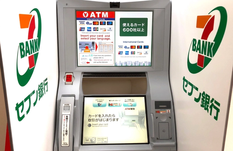 ATM 7-Eleven cajero automático Japón