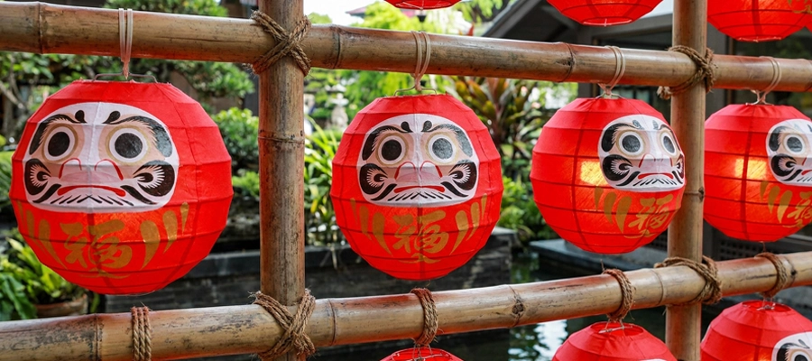 Daruma colección Japón