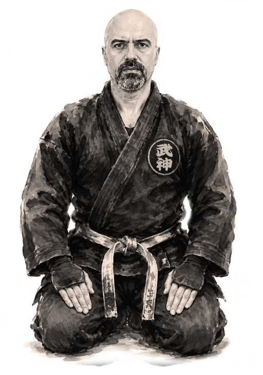 Arnoby Sinam Alba, instructor de Ninjutsu Bujinkan, Kenjutsu y defensa personal en Bucaramanga, Colombia