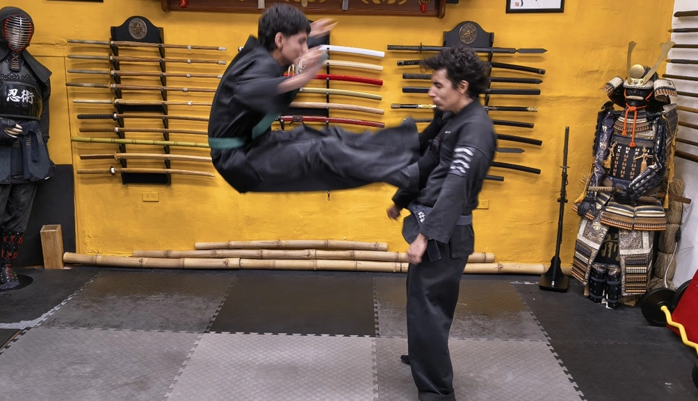 Clase ninjutsu niños Bucaramanga 5