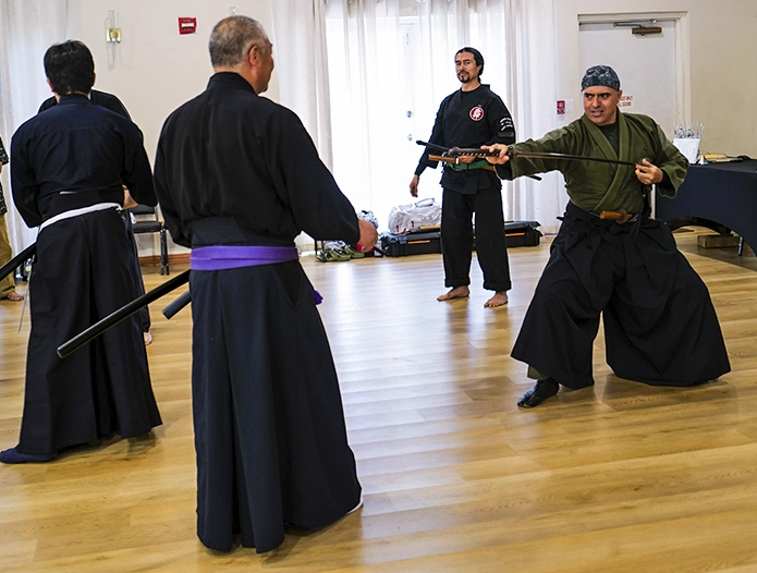 Seminario de Kenjutsu y Battō Jutsu en Miami, USA, con Seki Nobuhide Sensei