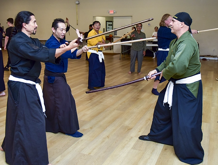 Seminario de Kenjutsu y Battō Jutsu en Miami, USA, con Seki Nobuhide Sensei