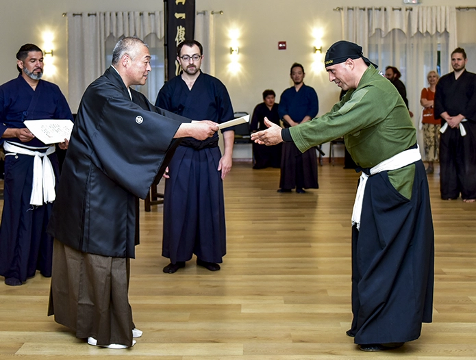 Seminario de Kenjutsu y Battō Jutsu en Miami, USA, con Seki Nobuhide Sensei