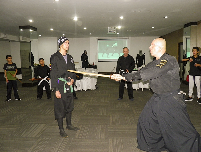 Seminario de Kenjutsu Bujinkan en Bucaramanga, 2018