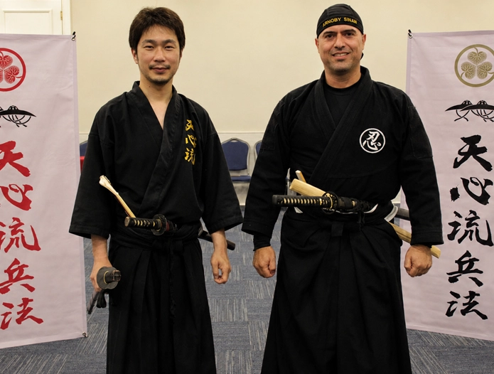 Seminario de Kenjutsu y Battō Jutsu en México DF, Tenshinryū Hyōhō, con Ide Ryūsetsu Sensei