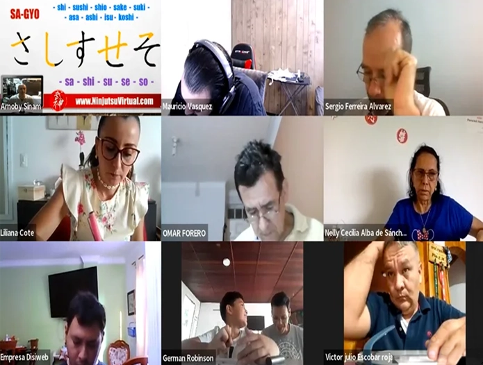Seminario Hiragana – Arnoby Sinam Bucaramanga