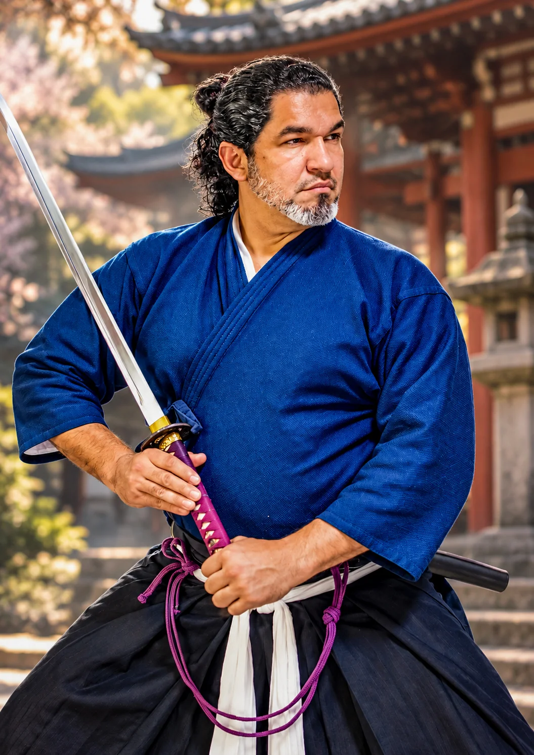 Nolberto Parra, instructor de Asayama Ichiden Ryū Hyōhō · Asayama Ichiden Kai Miami